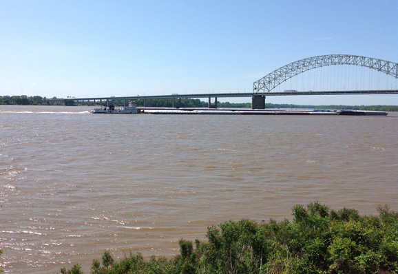 Ro Mississippi en Mud Island,
 Memphis, Tennessee