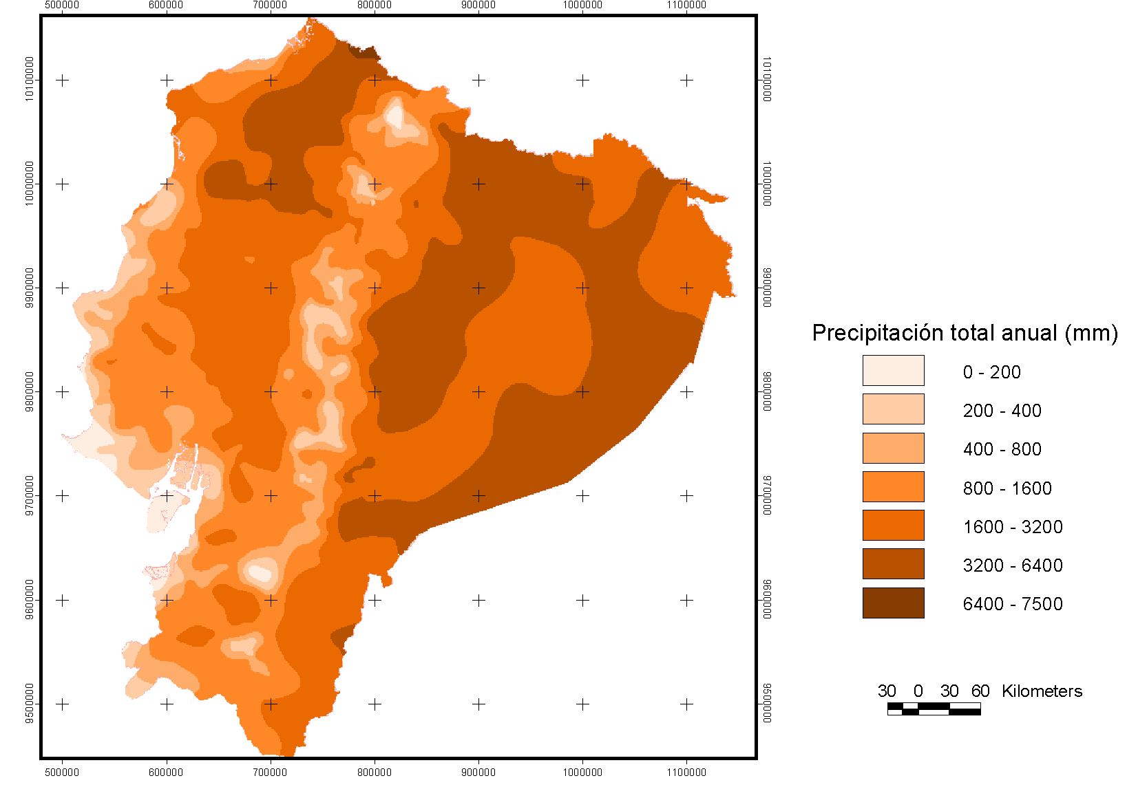 Mapa del departamento de Huanuco, Peru