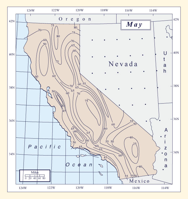 10-mi<sup>2</sup> 24-h general-storm PMP for the month of May 