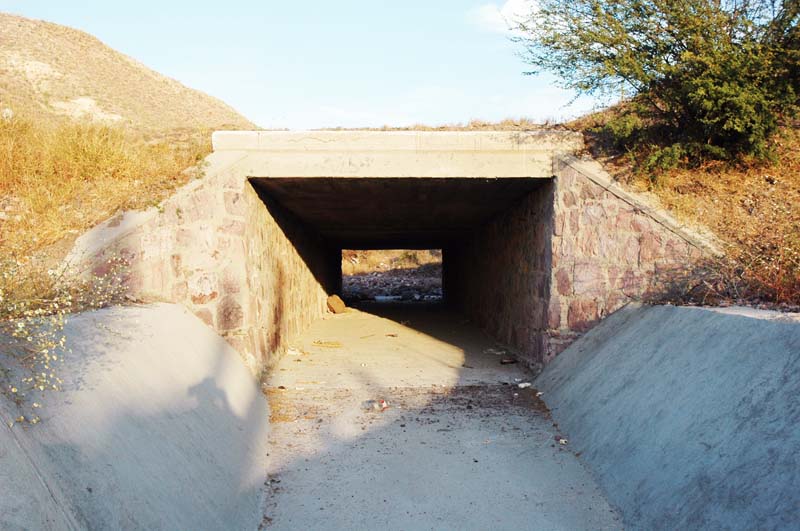 Culvert No. 2, La Paz, Baja California Sur (view from d/s).