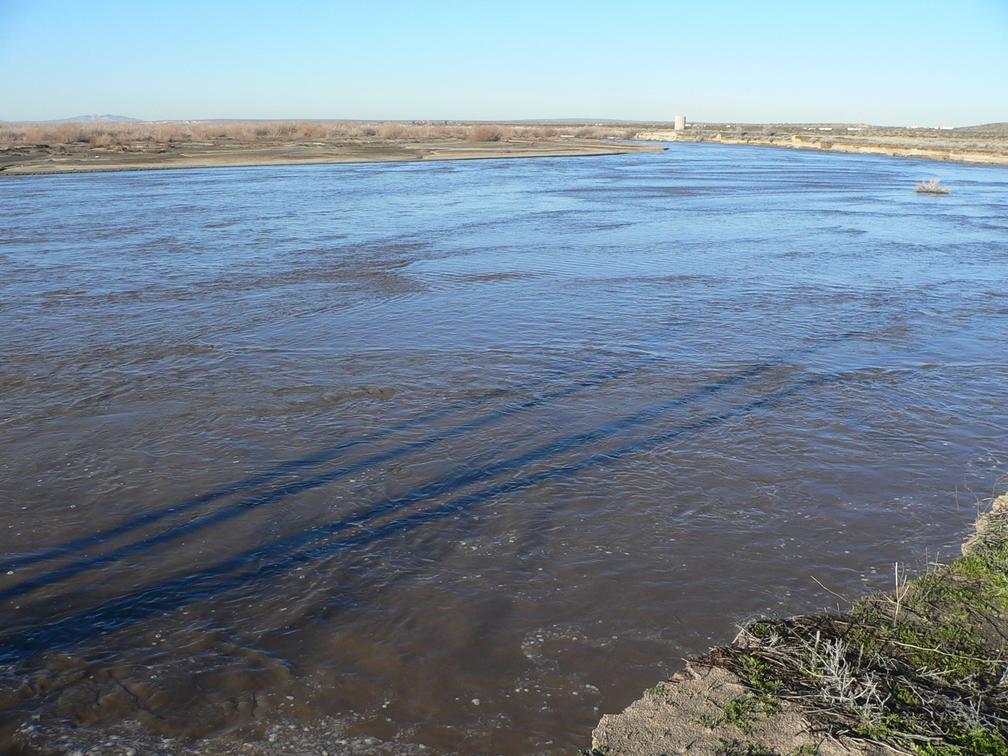 The Mohave river at Indian Trail, near Helendale, California.